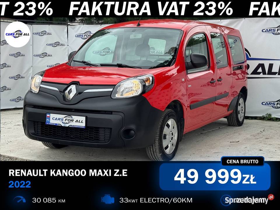 Renault Kangoo ZE electric 2osobowy Rzeszów