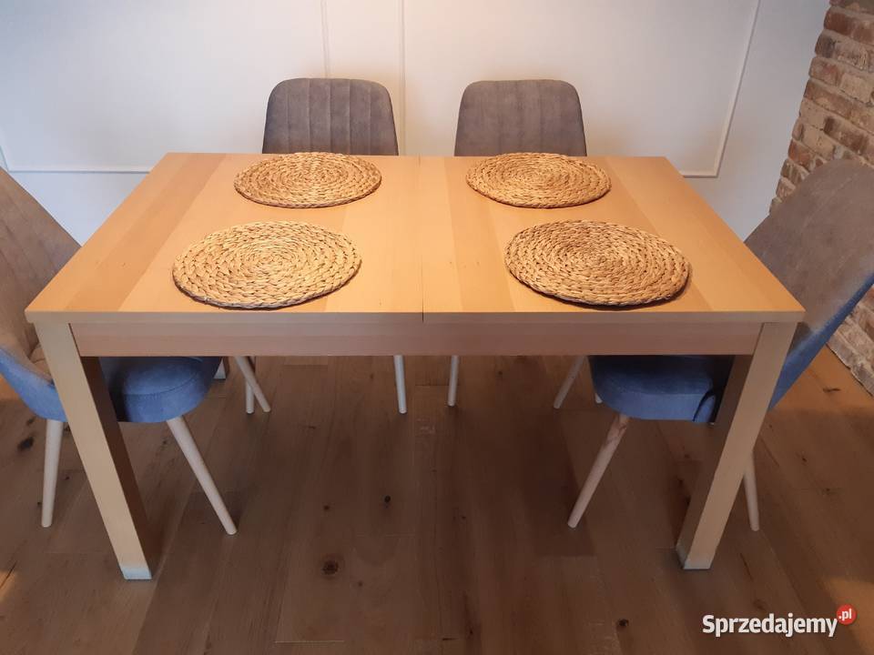 Duży stół IKEA BJURSTA 140 cm (do 220 cm) x 84 cm