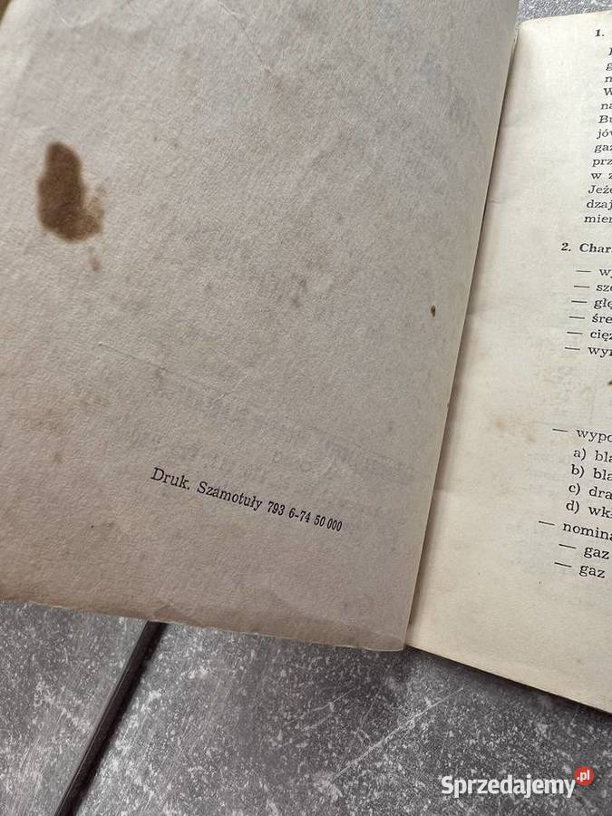 Instrukcja obsługi i ekploatacji kuchni gazowej podkarpackie Jasło