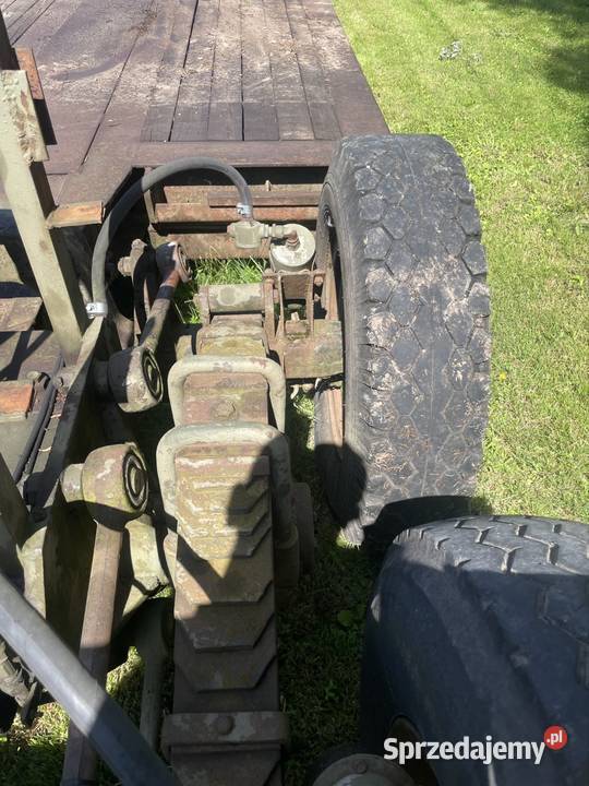 Niskopodwozie przyczepą platforma laweta Zręb Ruda Maleniecka