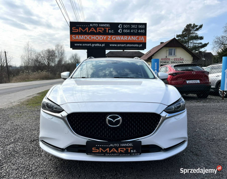 Mazda 6 Automat Navi Biała Perła Salon HUD III możliwa zamiana śląskie Rydułtowy