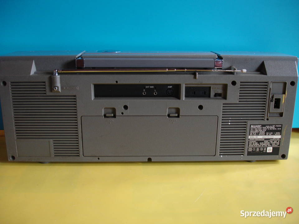 Radiomagnetofon SHARP GF7500 Zielona Góra