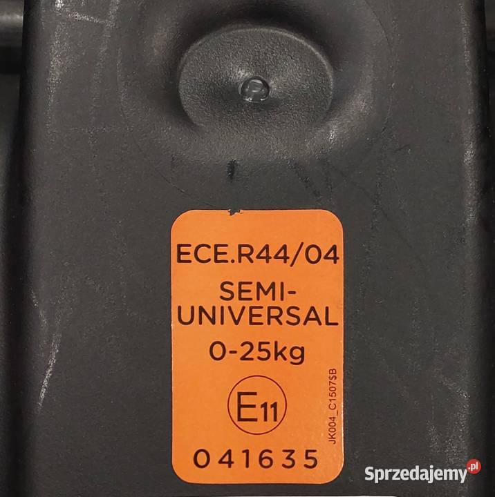 Fotelik dziecięcy ISOFIX 025 Poznań