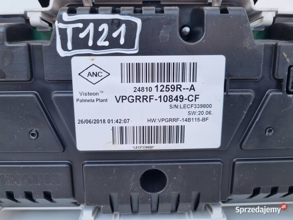 Renault Clio IV 12 09 TCE benzyna LICZNIK ZEGARY lubelskie sprzedam