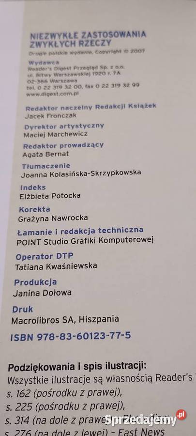 Książka Niezwykłe zastosowania zwykłych rzeczy twarda Leszno