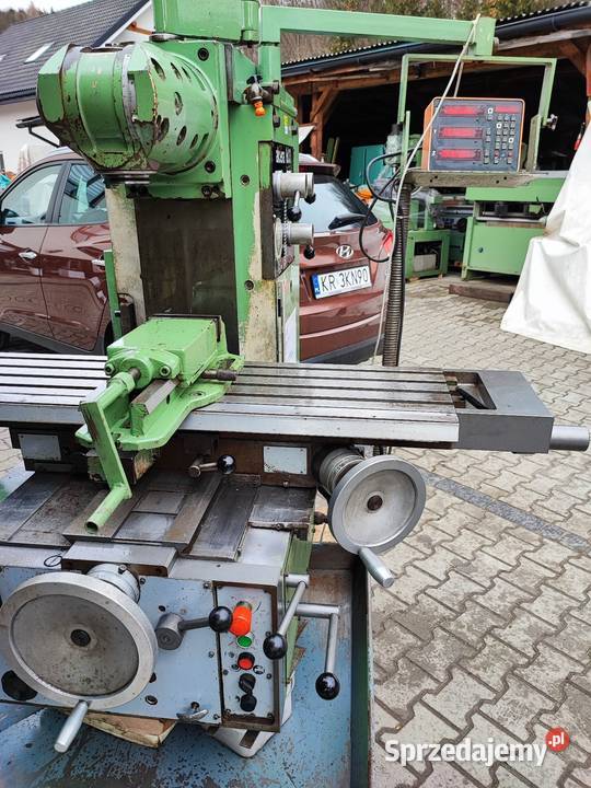 frezarka uniwersalna narzędziowa do metalu ruhla Produkcja