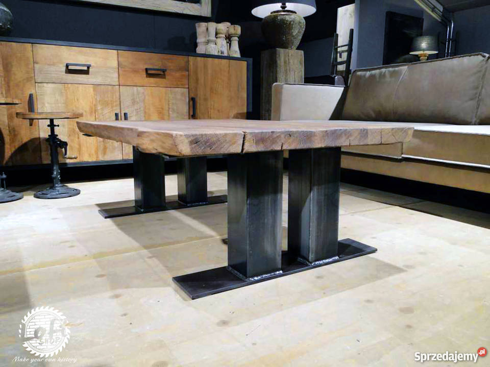 Ława kawowa industrialny loftowy Stolik kawowy Wrocław sprzedam