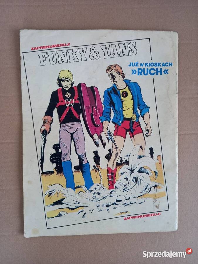 Komiks Więzień wieczności Yans Komiksy Tomaszów Lubelski