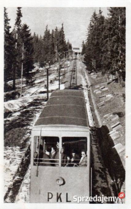 Pocztówka Kolejka na Gubałówkę Warszawa