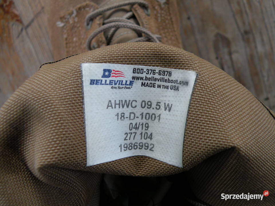 Buty Belleville AHWC 95W USMC coyote Wrocław