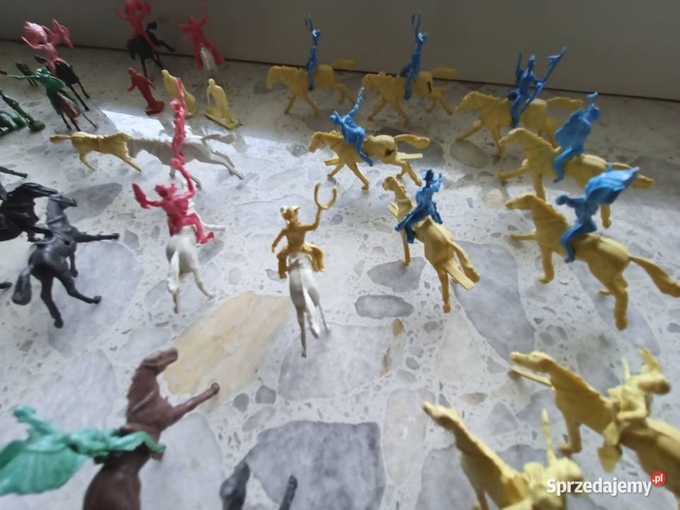 Mini figurki żołnierzyki indianie kowboje Rzeszów