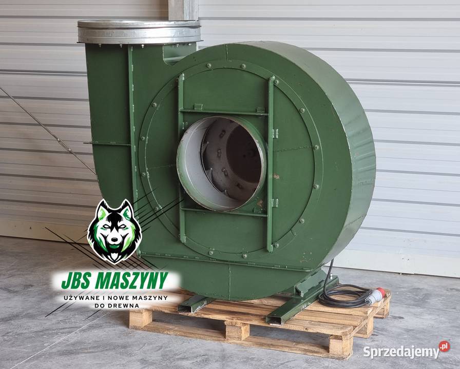 Odciąg trocin wentylator 15 kW MOCNY Duża Produkcja Wolica Druga