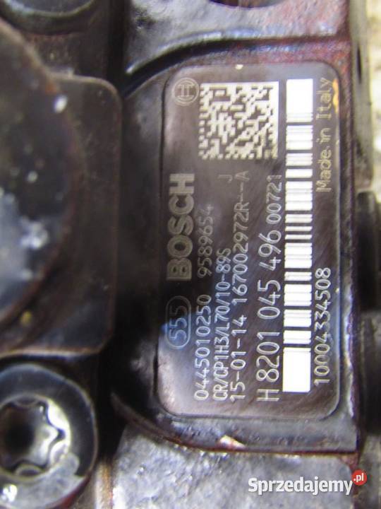 POMPA WTRYSKOWA 16 DCI NISSAN QASHQAI J11 sprzedam
