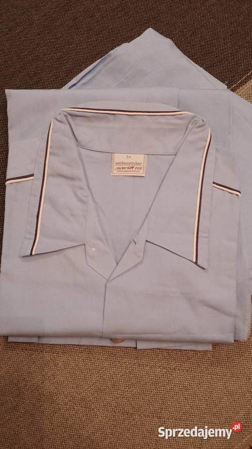 Piżamy męskie vintage marki Seidensticker i