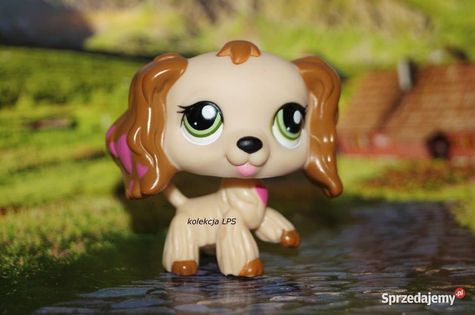 LPS Littlest Pet Shop spaniel 1963 oryginalny Rybnik