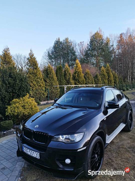 2009 BMW x6 e71 m57 35d biturbo komforty dociągi łódzkie Szczerców sprzedam