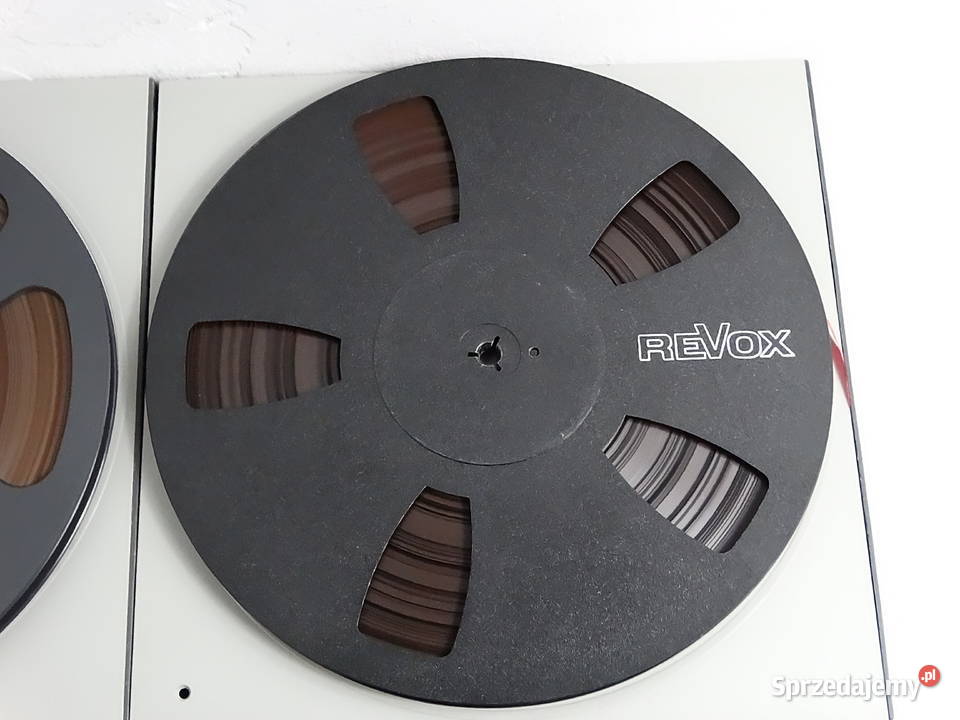 Oryginalne Szpule ReVox 265 105 z taśmą w etui