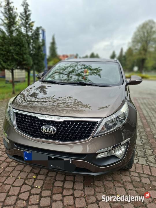 Kia Sportage 2012 17 CRDi Manual zadbana brązowy Sportage podkarpackie Rzeszów