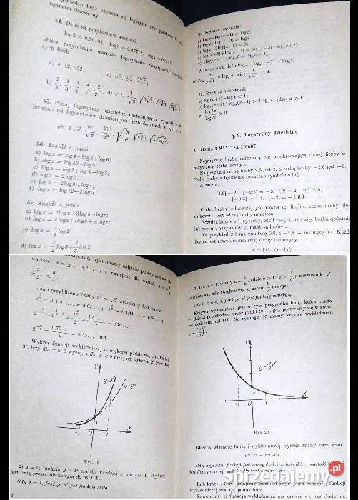 Matematyka kl 3 LO Stefan Straszewicz Rok wydania 1985 Pozostałe
