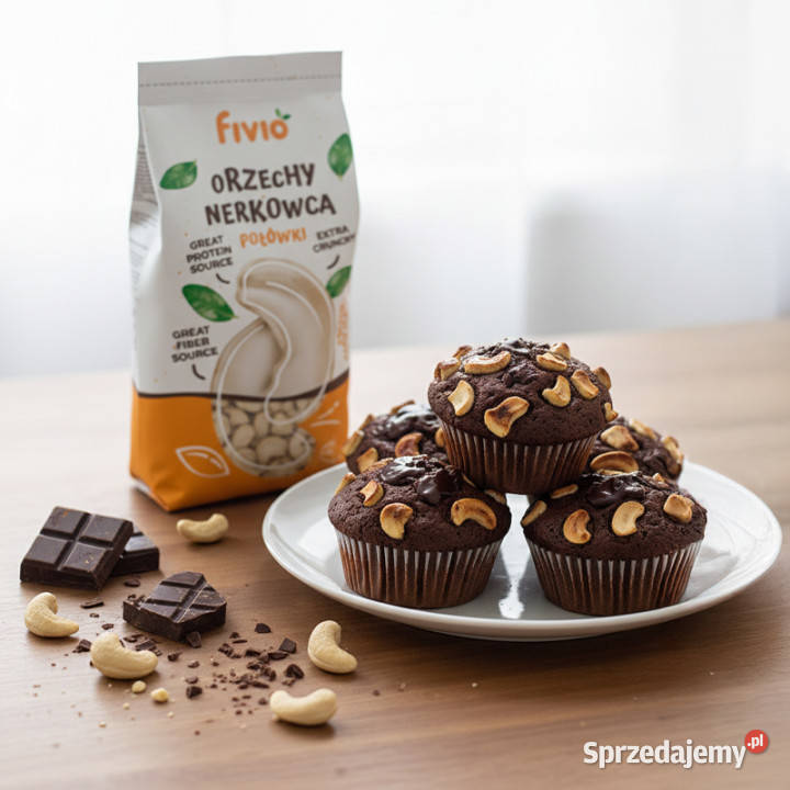 Orzechy nerkowca połówki 500g Brzozów