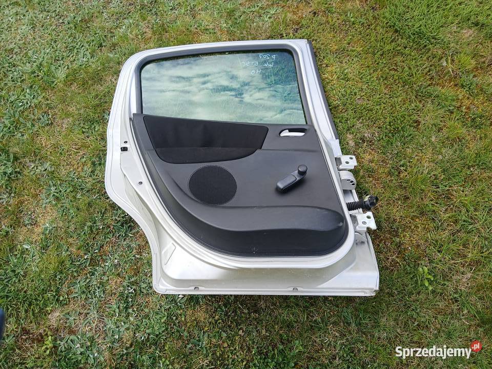 Drzwi lewe tył tylne Peugeot 207EU5DHBlak ETSC Radłów