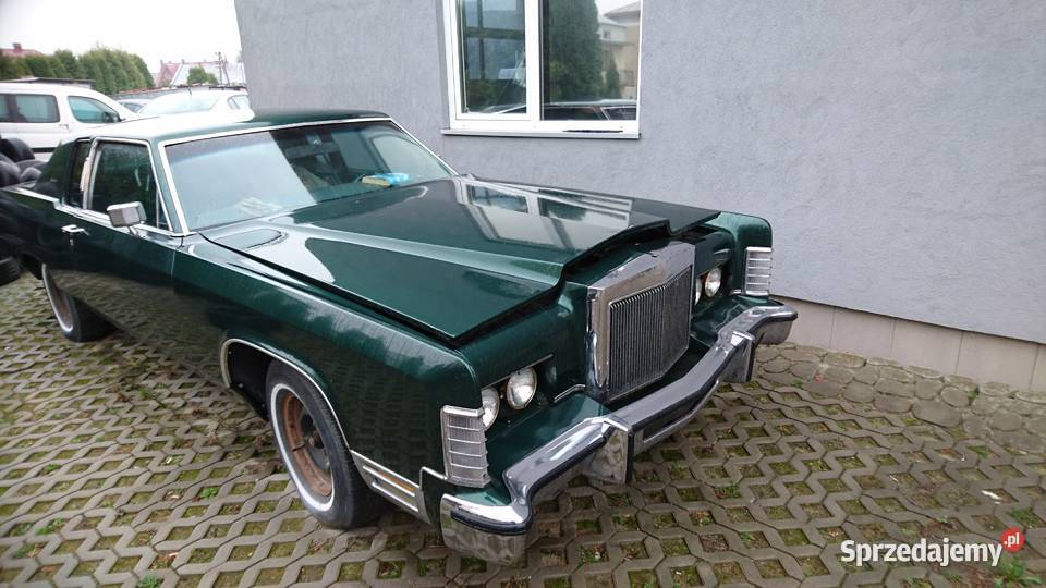 Lincoln Continental Coupe Rok produkcji 1977 Continental Jarosław