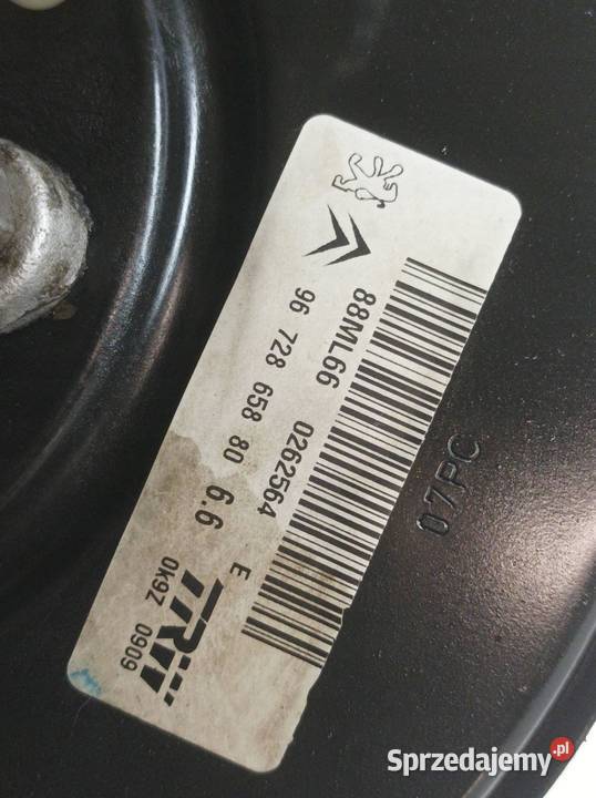 POMPA HAMULCOWA SERWO 9672865880 Citroen DS3 I