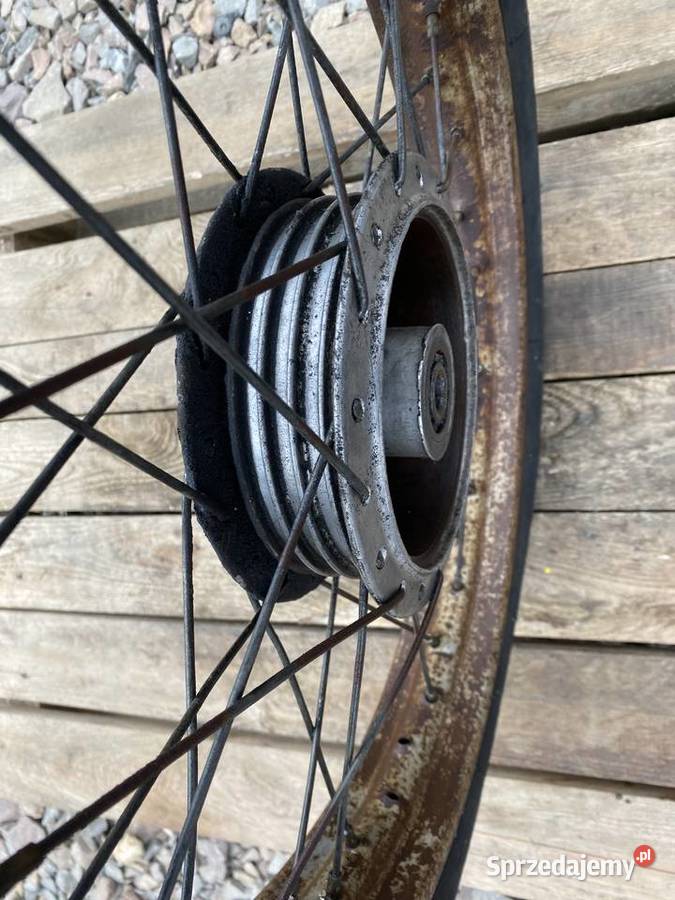 KOŁO WSK 125 M06 PRZÓD TYŁ Pozostałe Elementy nadwozia Kraków sprzedam