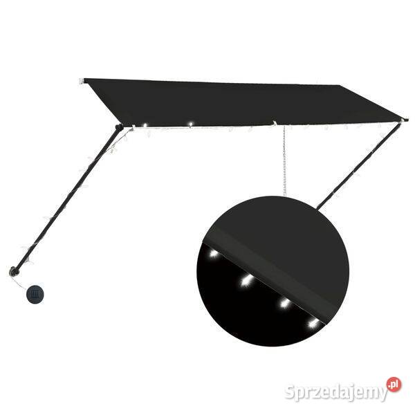 vidaXL Markiza zwijana z LED 300 x 150 SKU145918 mazowieckie Warszawa