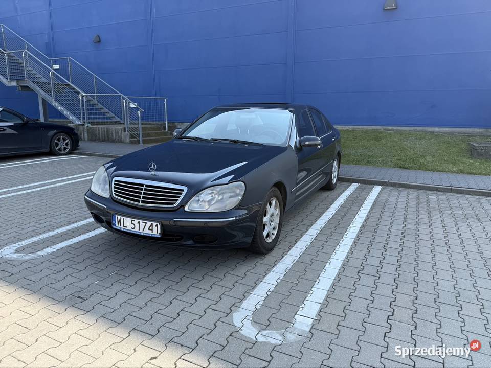 Mercedes S500 W220 50 benzyna 290KM wielkopolskie Poznań