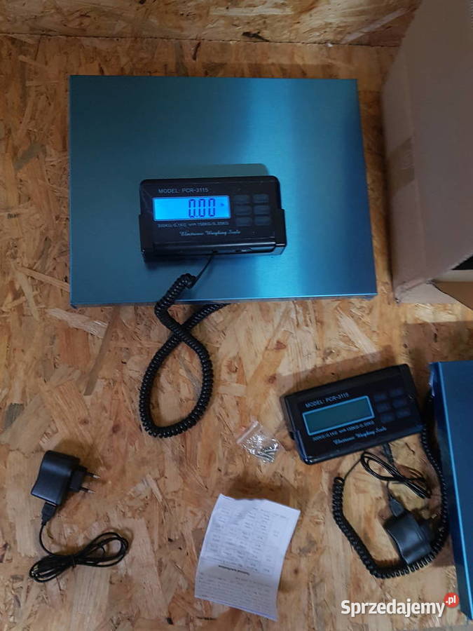 Waga przemysłowa paczkowa pocztowa 150 lcd Głogowa