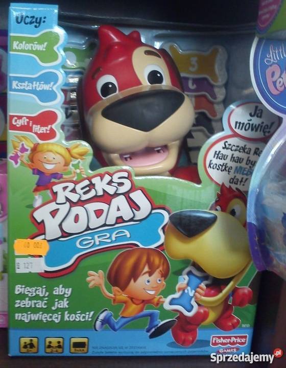 FISHER Reks podaj zabawka edukacyjna gra Edukacyjne Łódź