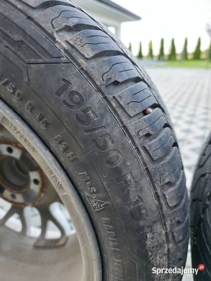 Felgi z oponami r15 4x100 Troszyn sprzedam