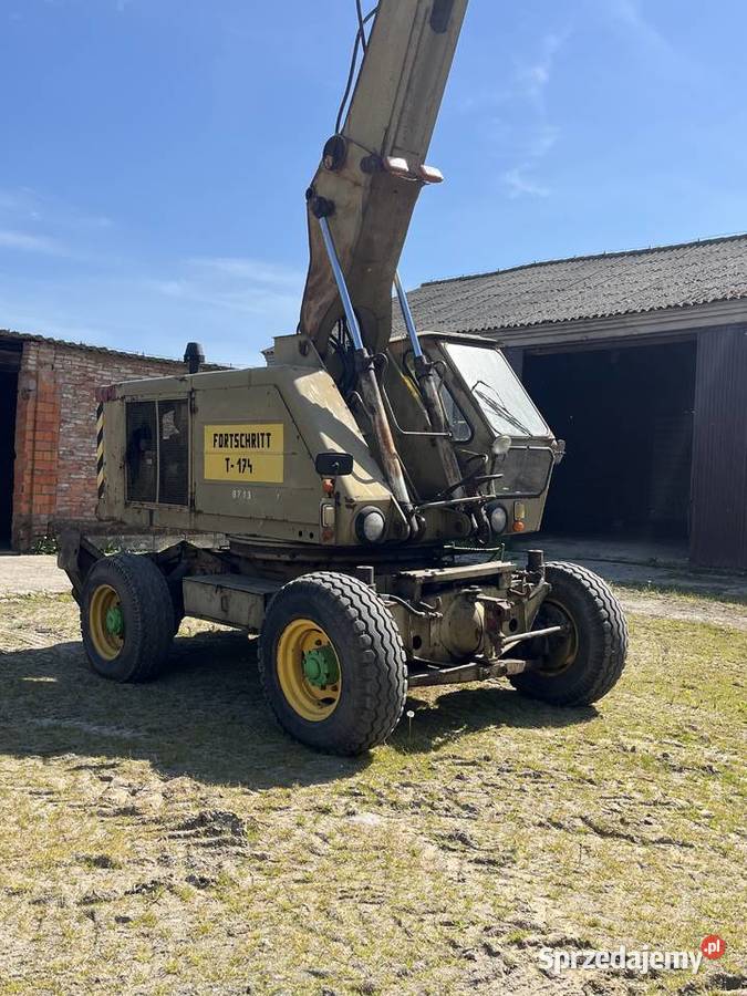 Koparka Fortschritt t 174 nieuszkodzony Gostyń sprzedam