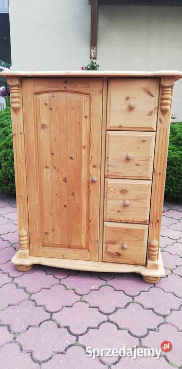 Komoda stylowa drewniana szafka sosnowa sprzedam