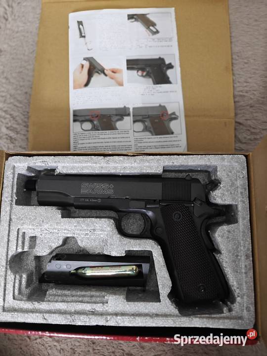 Pistolet CO2 swissblowbeckuzywany małostan Bielsko-Biała