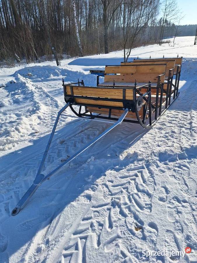 Sanie z zaczepem na 16 osób Białystok sprzedam