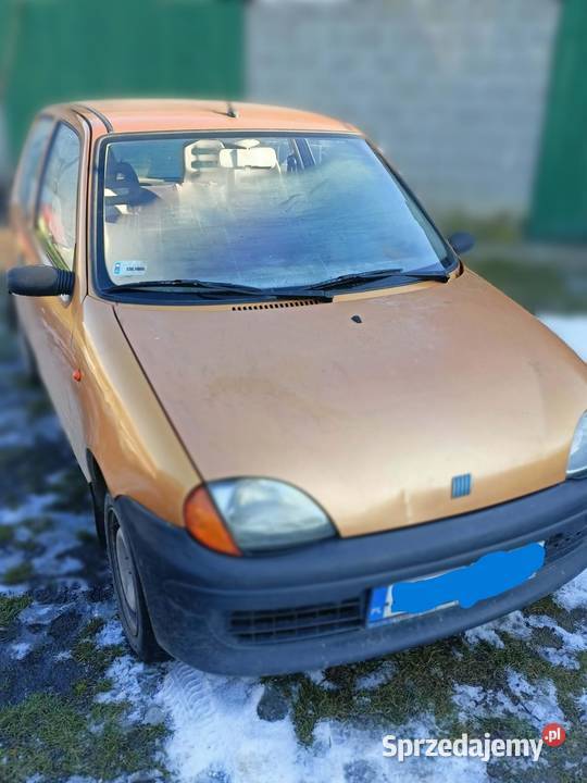 Fiat Seicento 09 niski przebieg 900cm3 Sulejów sprzedam