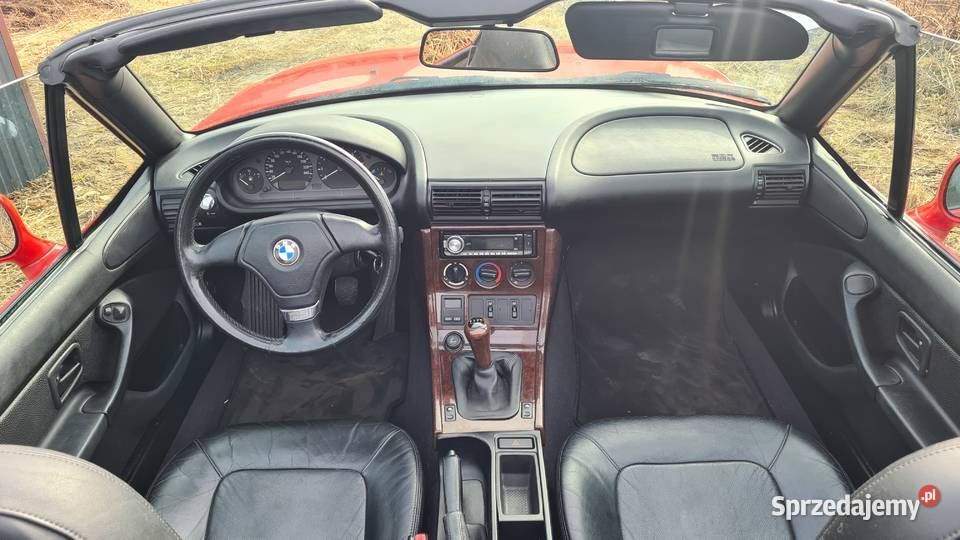 BMW Z3 Kabriolet Czerowy benzyna 18 Przebieg 124 Czeladź