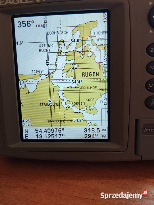 Ploter nawigacyjny EAGLE typ Intelli Map 502c mazowieckie