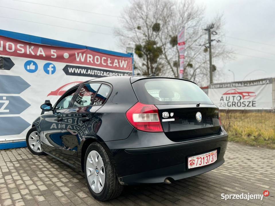 BMW 118d 20 Diesel 2006 Alufelgi Szyberdach 5 Wrocław sprzedam