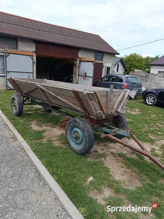 Wóz fura metalowa Przyczepy rolnicze Łagów