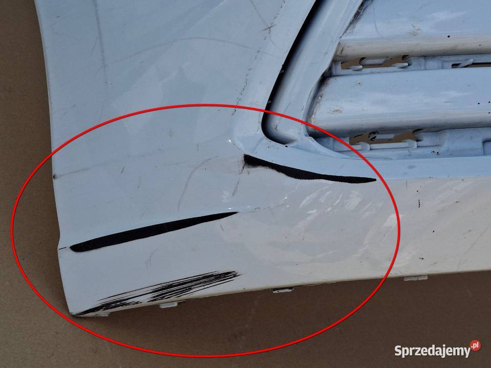 VW GOLF 8 VIII ZDERZAK PRZÓD PRZEDNI PDC Bieleń