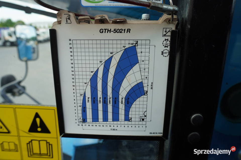 Genie GTH5021R 3000 MTH 21 m zasięg 5 t pełny VAT Kraków