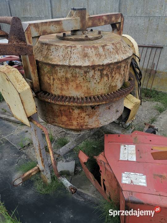 Betoniarka budowlana duża dwie sztuki mieszadlo Tomaszów Mazowiecki