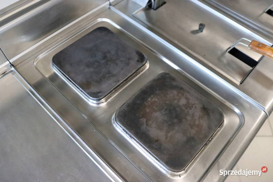 Kuchnia elektryczna 2płytowa nastawna Kromet śląskie