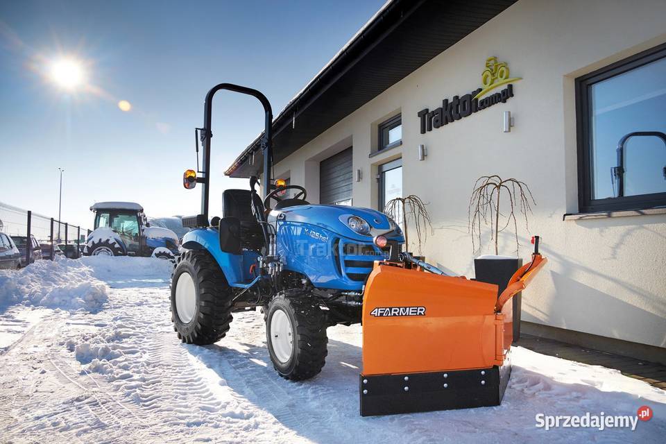LS Tractor XJ25 HST 4x4 244 IND Pług do śniegu podkarpackie Tajęcina