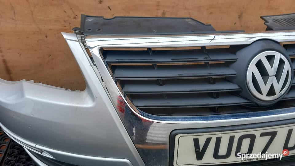 VW PASSAT B6 ZDERZAK PRZÓD LA7W Zbierkowo