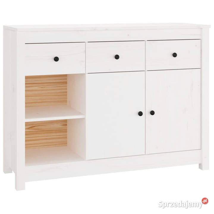 Szafka biała 100x35x74 lite drewno sosnowe mazowieckie