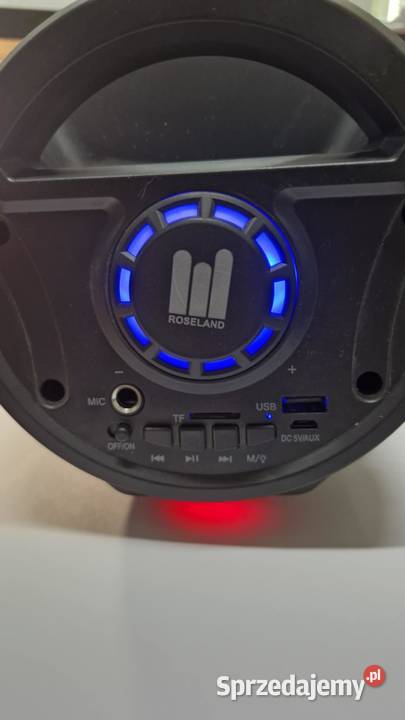 Głośnik przenośny ROSELAND BOOMER czarny 10 W